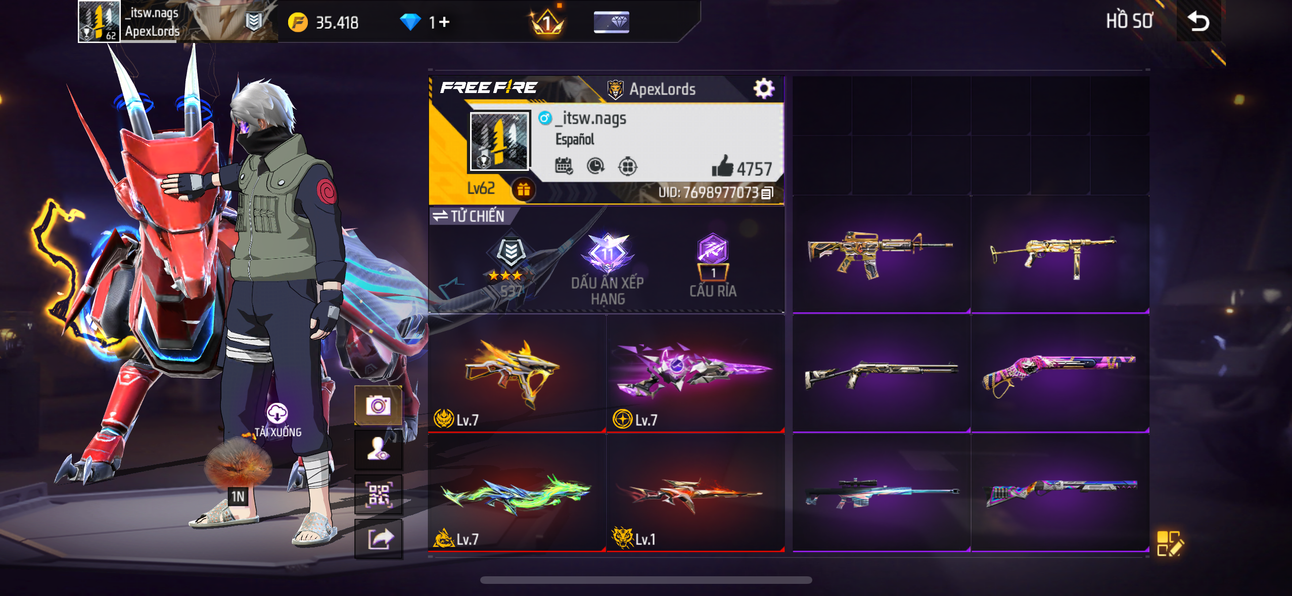 NICK FREE FIRE