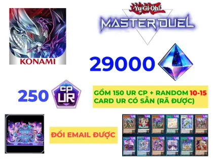YUGIOH MASTER DUEL REROLL 25k